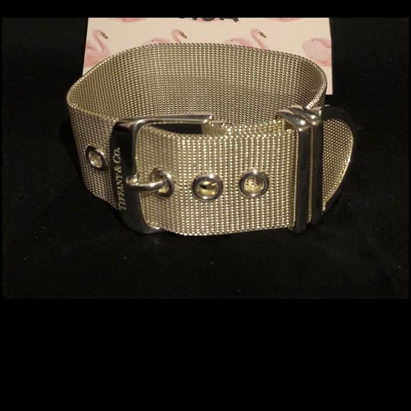 Tiffany & Co Mesh Somerset Buckle Bracelet… - Picture 5 of 9